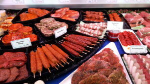 Grillbuffet in der Metzg